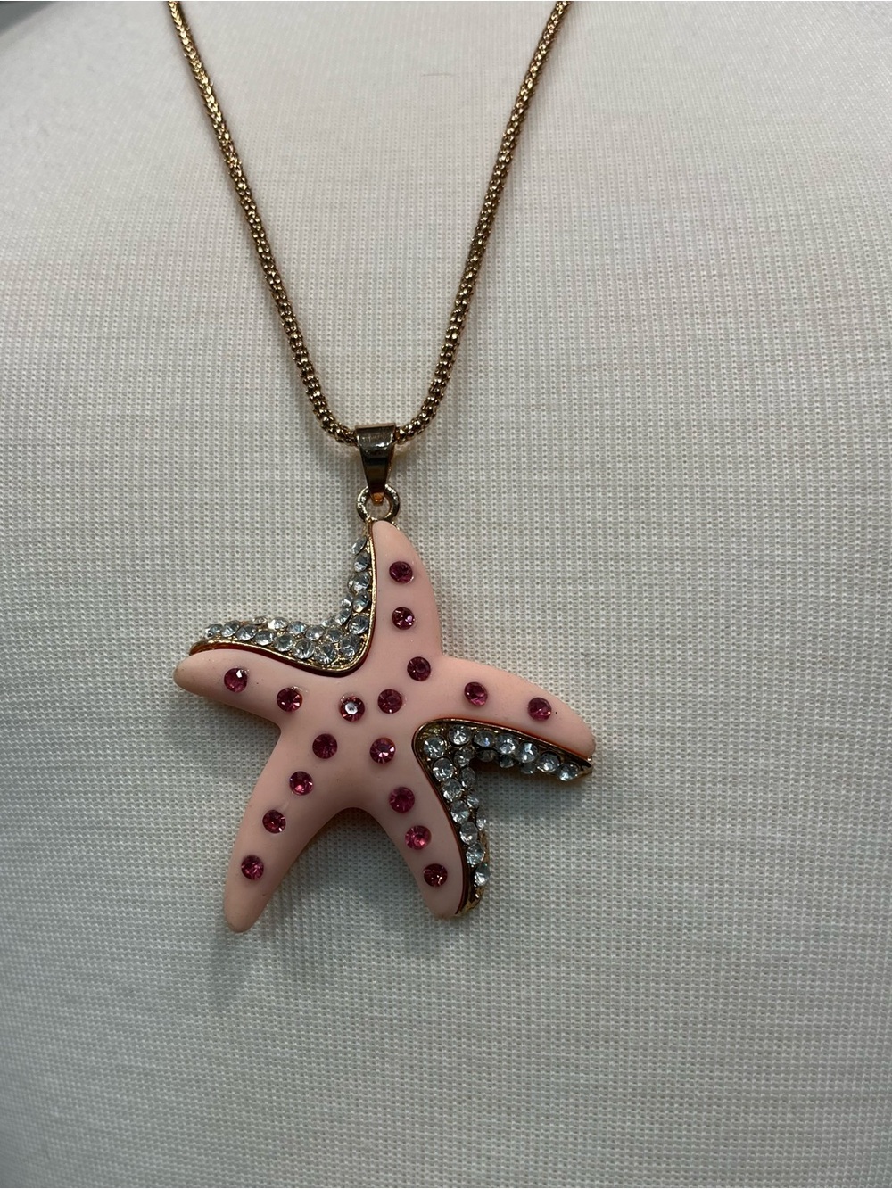 Betsey Johnson vintage starfish necklace.